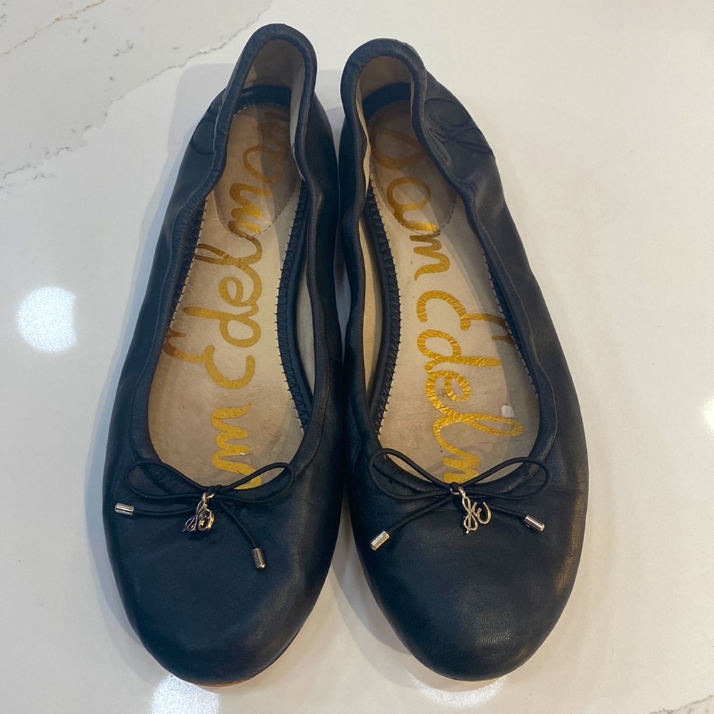 Sam Edelman Black Flats